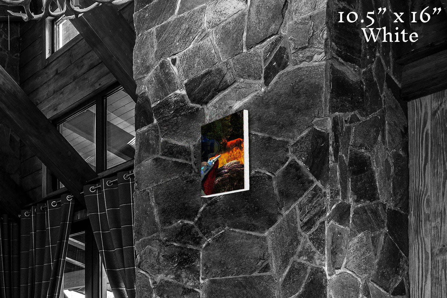 Warrior in the Garden - Canvas Print