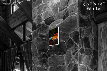 Warrior in the Garden - Canvas Print