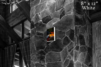 Warrior in the Garden - Canvas Print