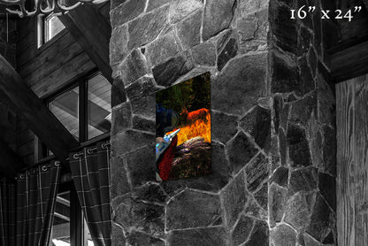 Warrior in the Garden - Metal Print