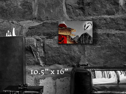 Drowning in the Sun - Canvas Print