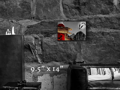 Drowning in the Sun - Canvas Print