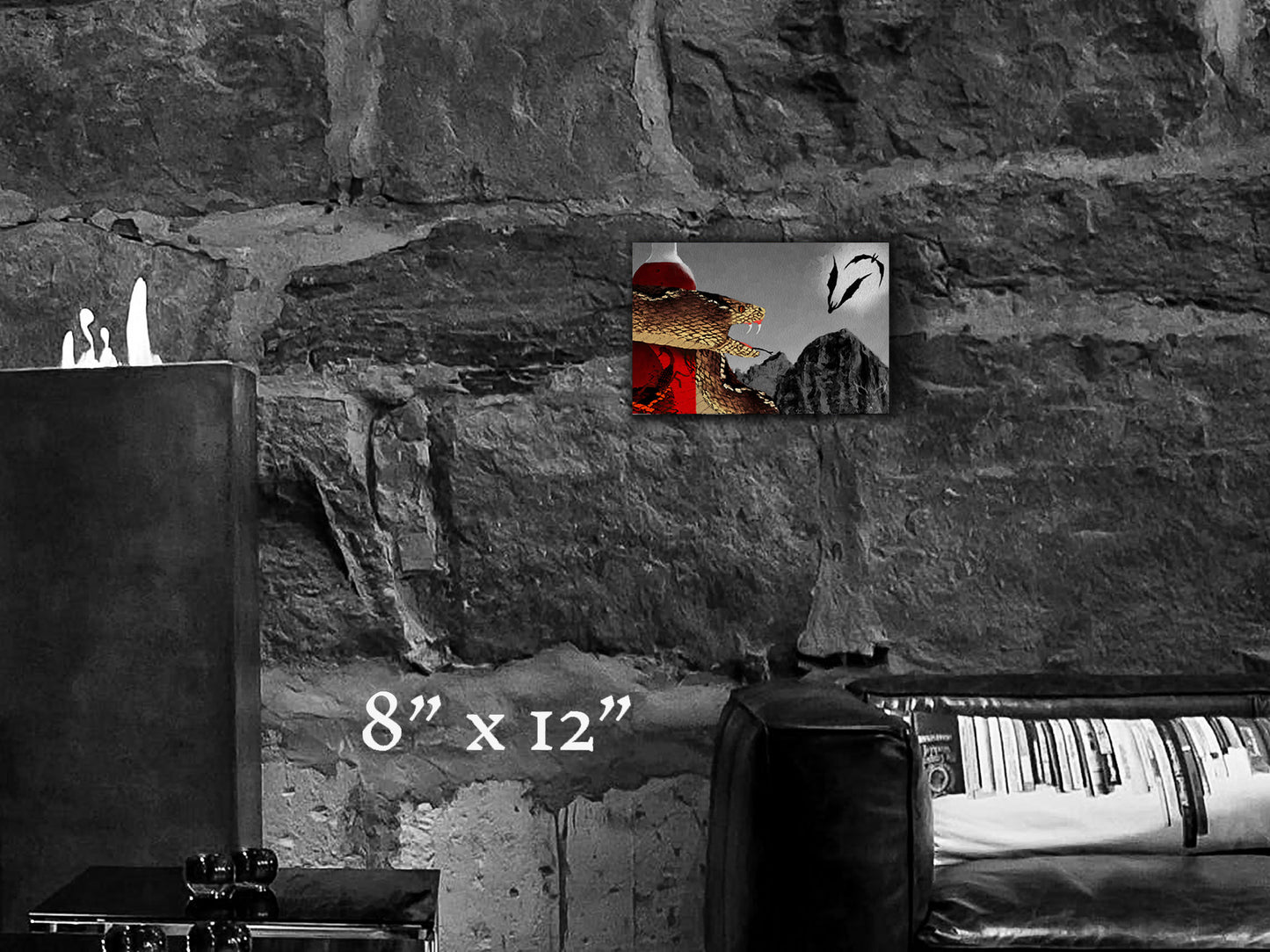 Drowning in the Sun - Canvas Print