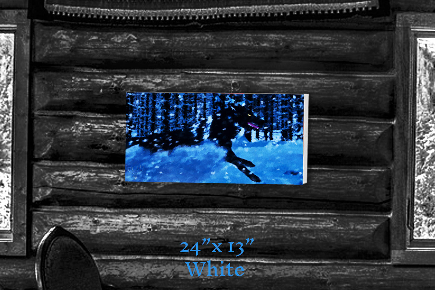 A Frozen Hunt - Canvas Print