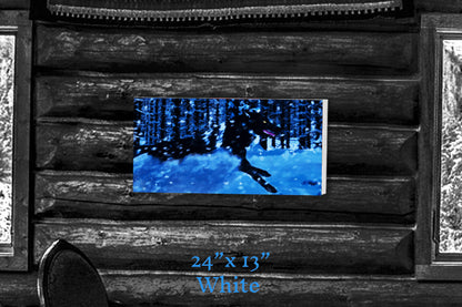 A Frozen Hunt - Canvas Print