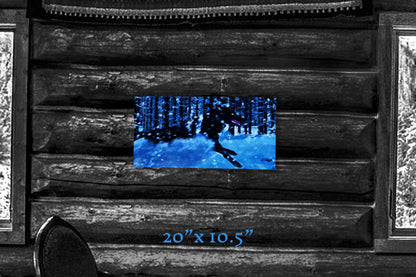 A Frozen Hunt - Metal Print