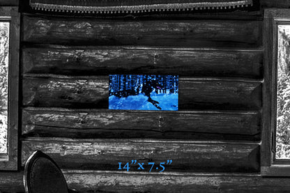 A Frozen Hunt - Metal Print