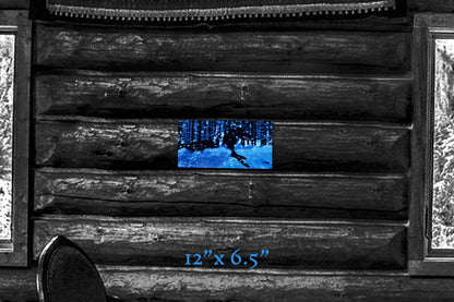 A Frozen Hunt - Metal Print