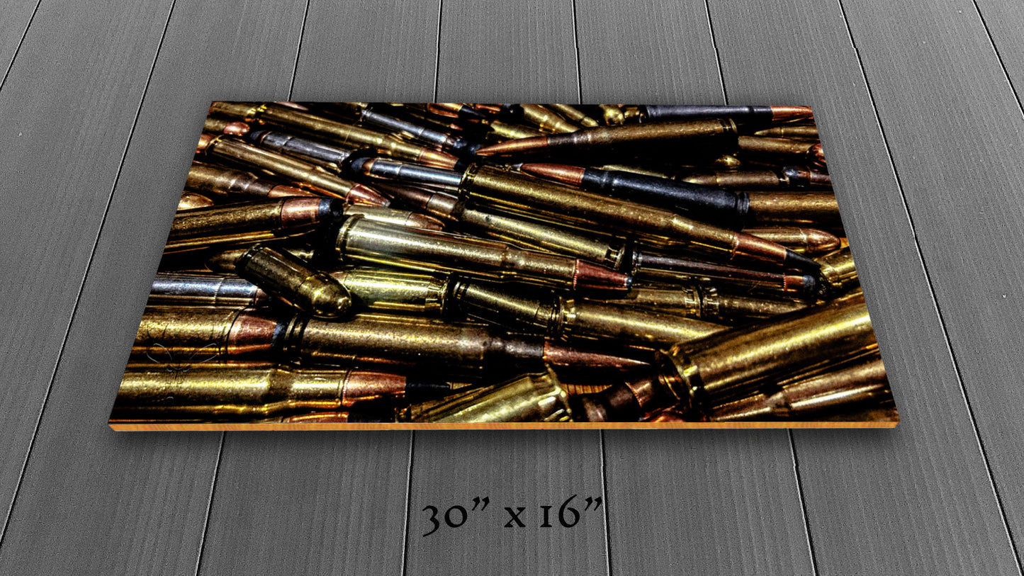 Precious Metals - Colorized - Wood Print