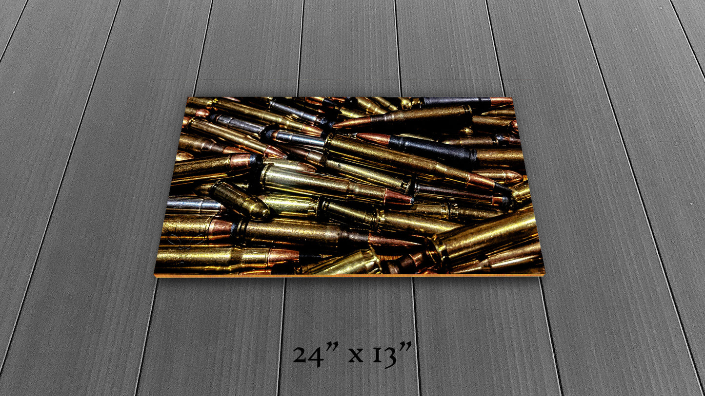 Precious Metals - Colorized - Wood Print