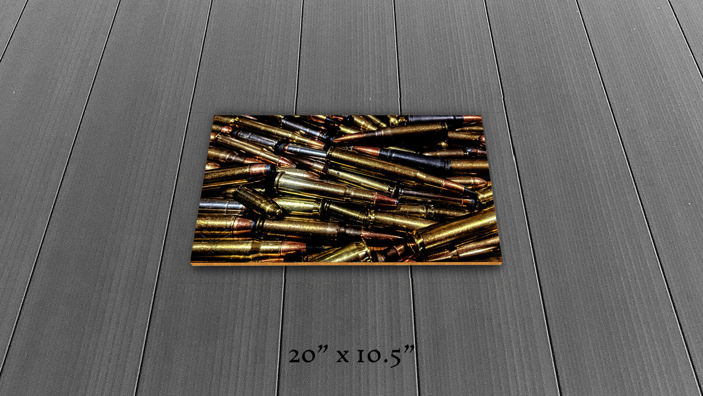 Precious Metals - Colorized - Wood Print