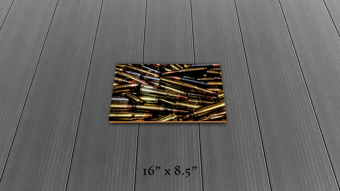 Precious Metals - Colorized - Wood Print