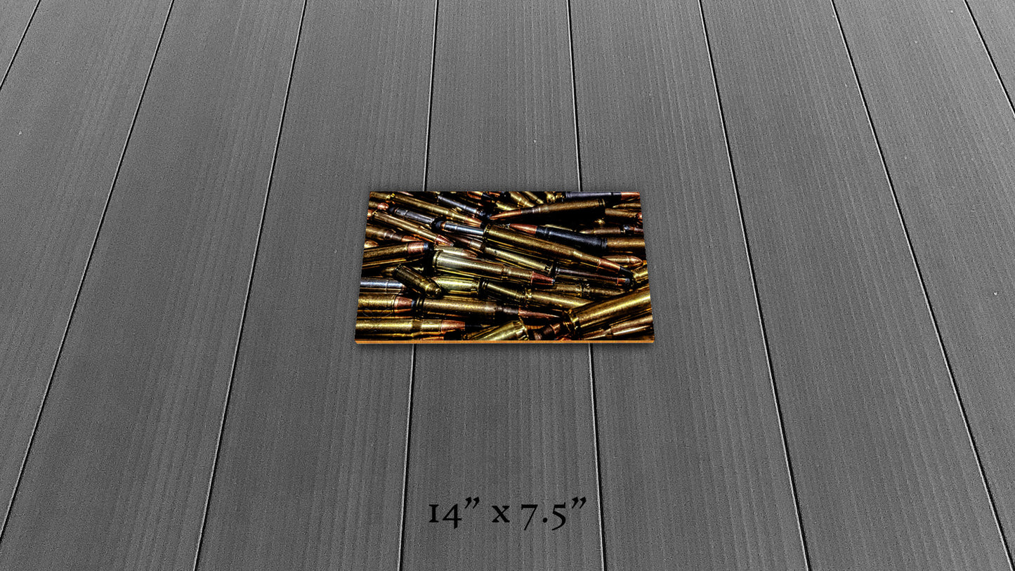 Precious Metals - Colorized - Wood Print