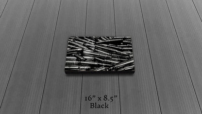 Precious Metals - Black and White - Canvas Print