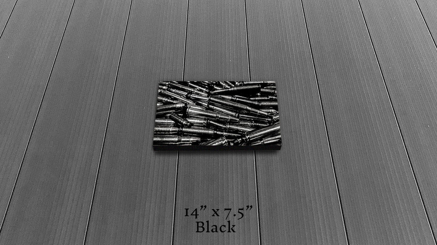 Precious Metals - Black and White - Canvas Print