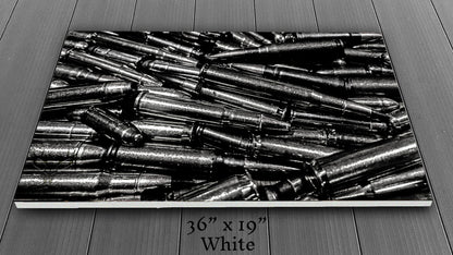 Precious Metals - Black and White - Canvas Print