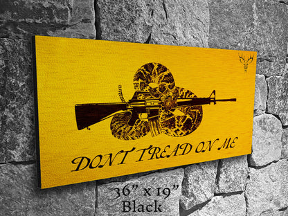 Dont Tread on Me - Canvas Print