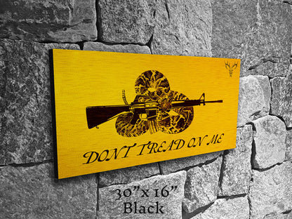 Dont Tread on Me - Canvas Print