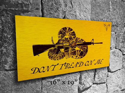 Dont Tread on Me - Metal Print