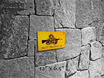 Dont Tread on Me - Metal Print