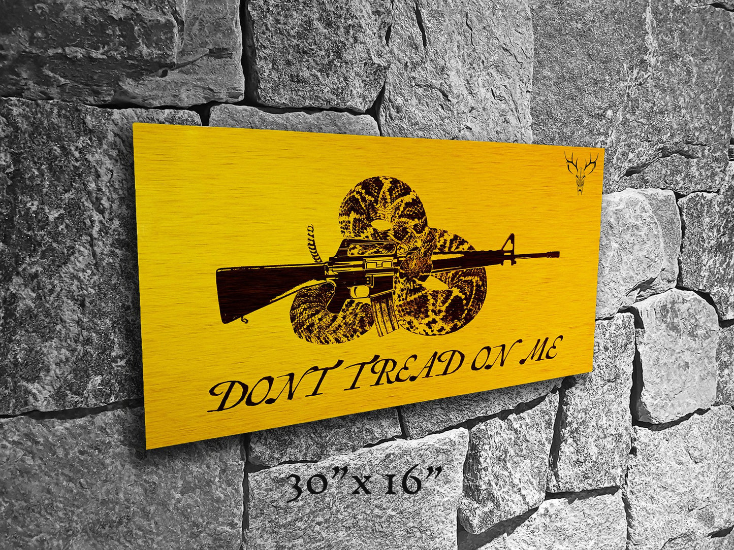 Dont Tread on Me - Metal Print