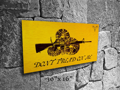 Dont Tread on Me - Metal Print