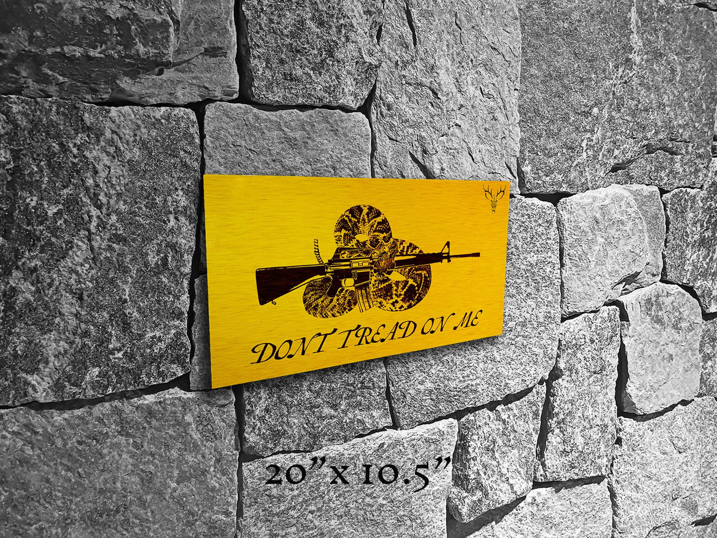 Dont Tread on Me - Metal Print