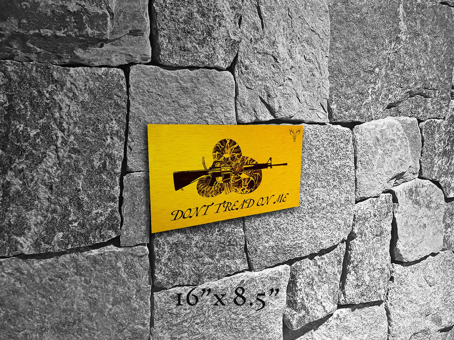 Dont Tread on Me - Metal Print