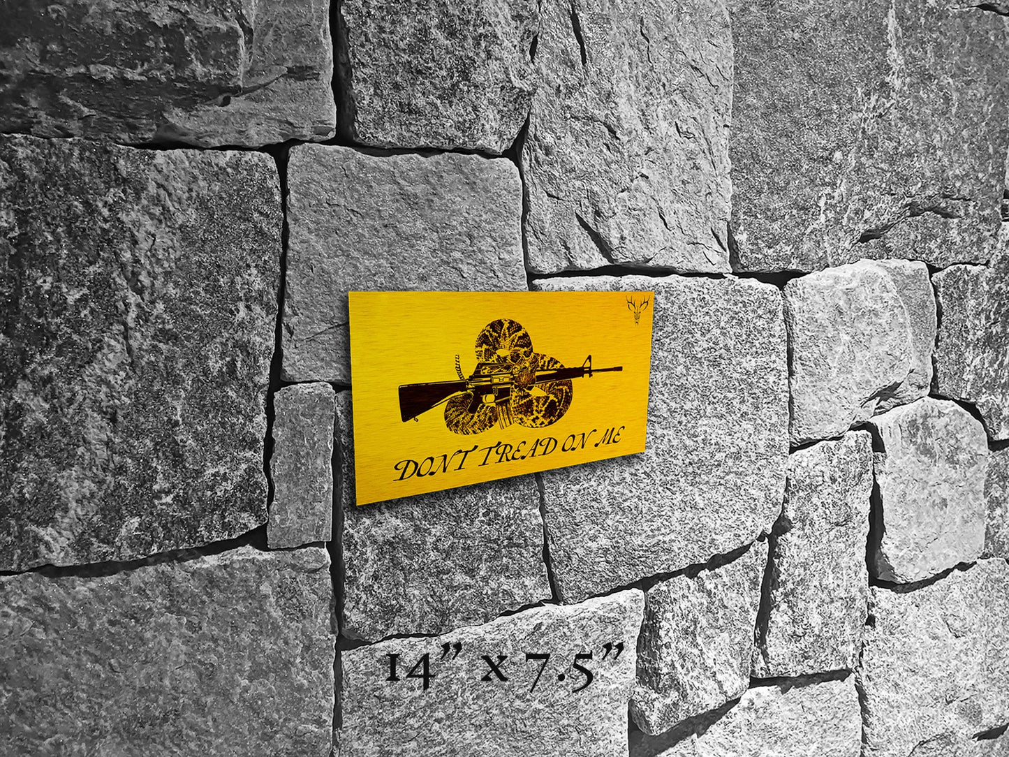 Dont Tread on Me - Metal Print