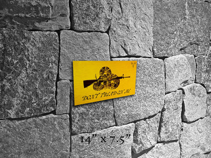 Dont Tread on Me - Metal Print