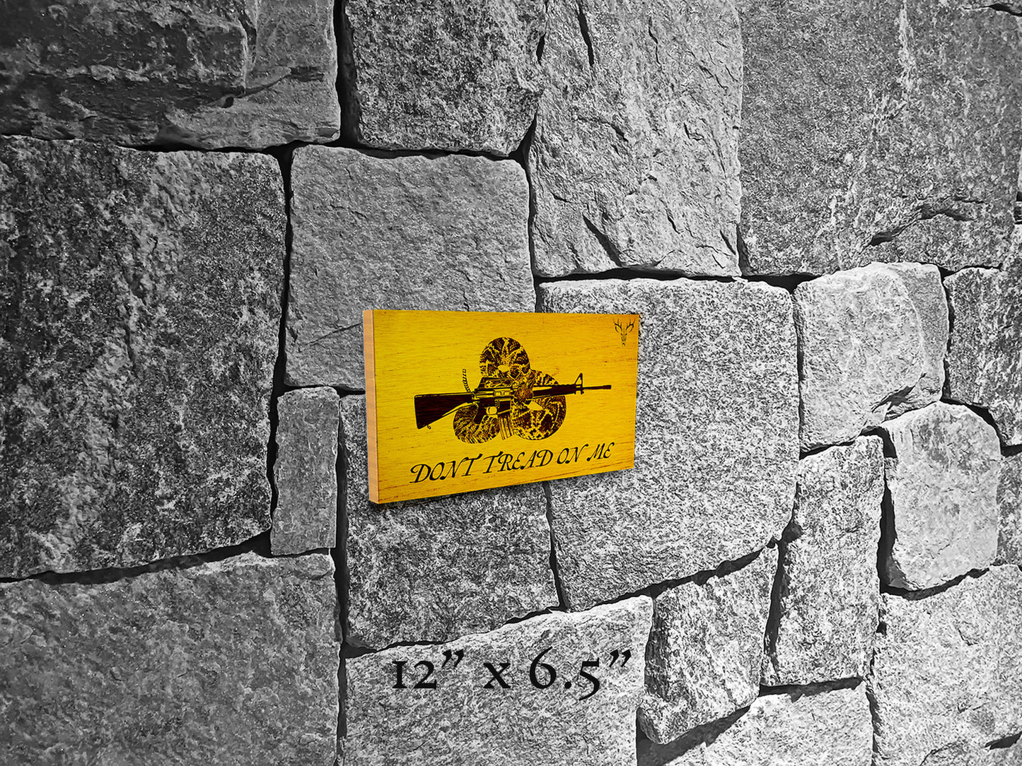 Dont Tread on Me - Wood Print