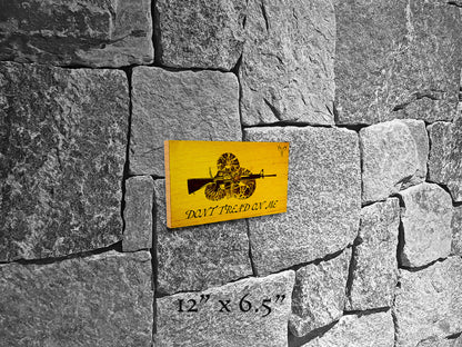 Dont Tread on Me - Wood Print