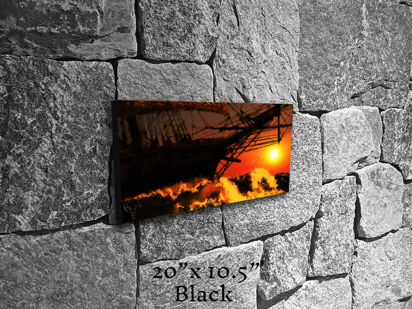 Masts O'er the Horizon - Canvas Print