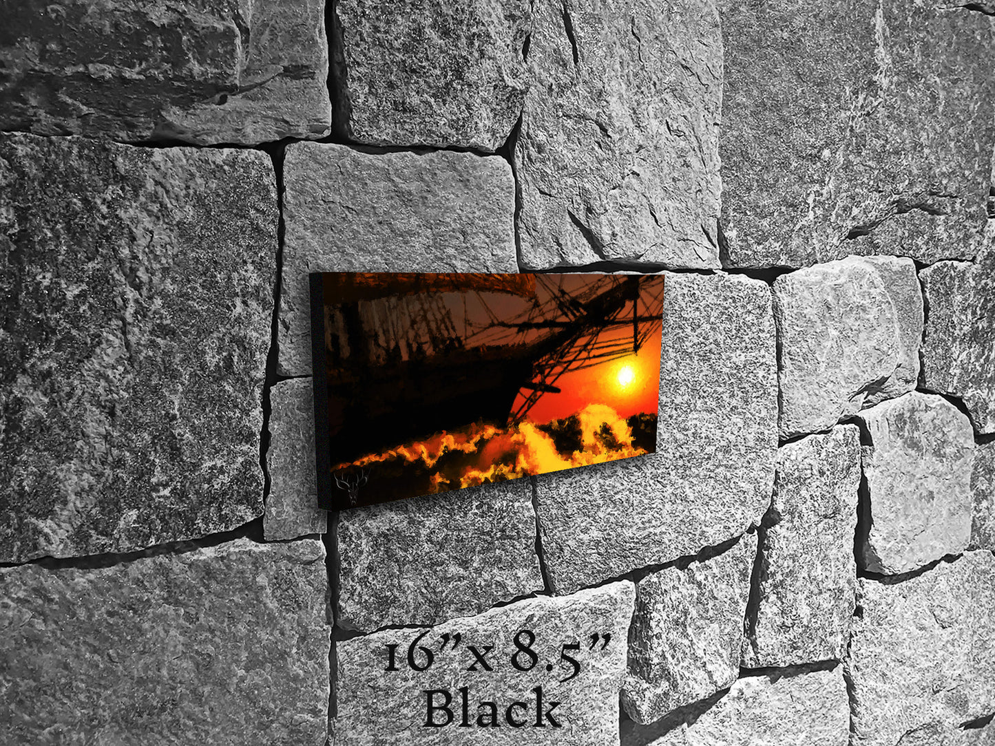 Masts O'er the Horizon - Canvas Print