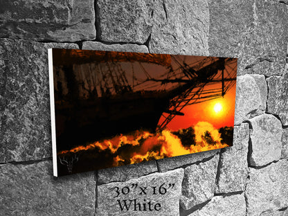 Masts O'er the Horizon - Canvas Print