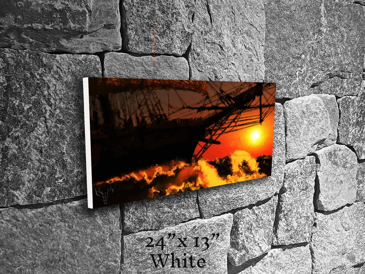 Masts O'er the Horizon - Canvas Print