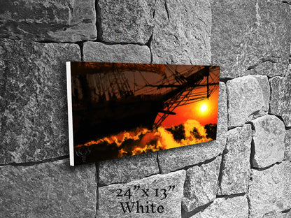 Masts O'er the Horizon - Canvas Print