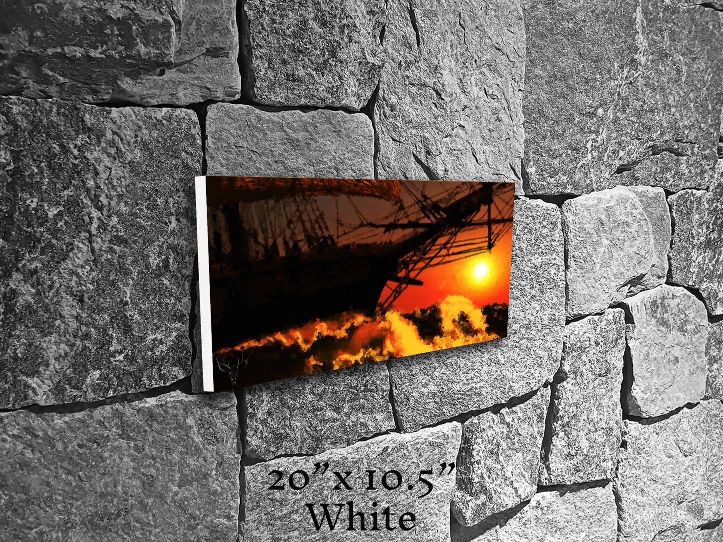 Masts O'er the Horizon - Canvas Print