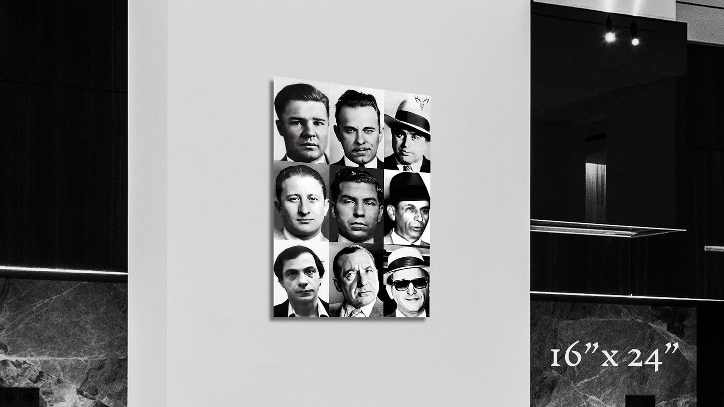 American Outlaws - Metal Print