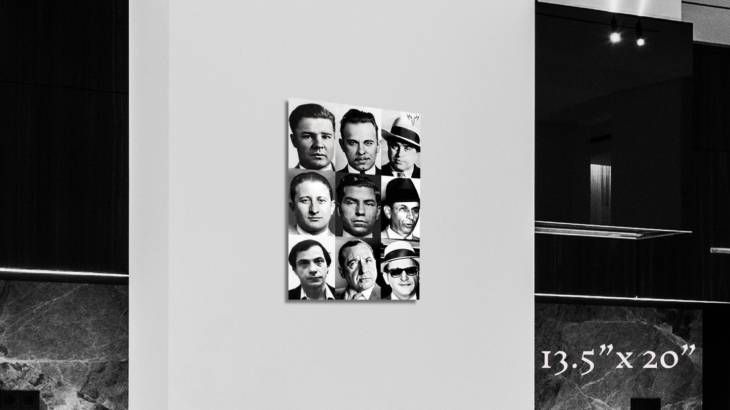 American Outlaws - Metal Print