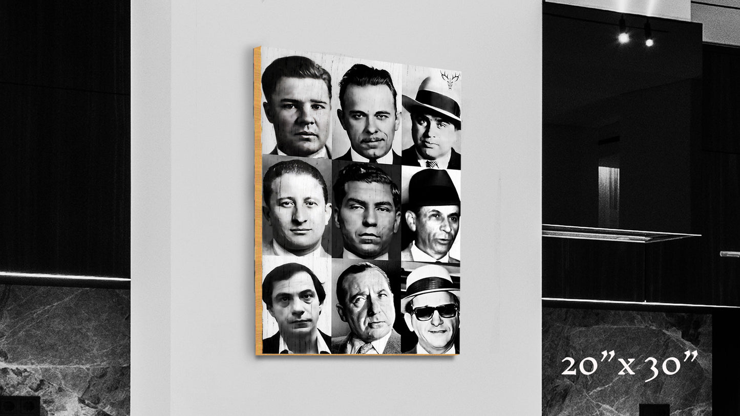 American Outlaws - Wood Print