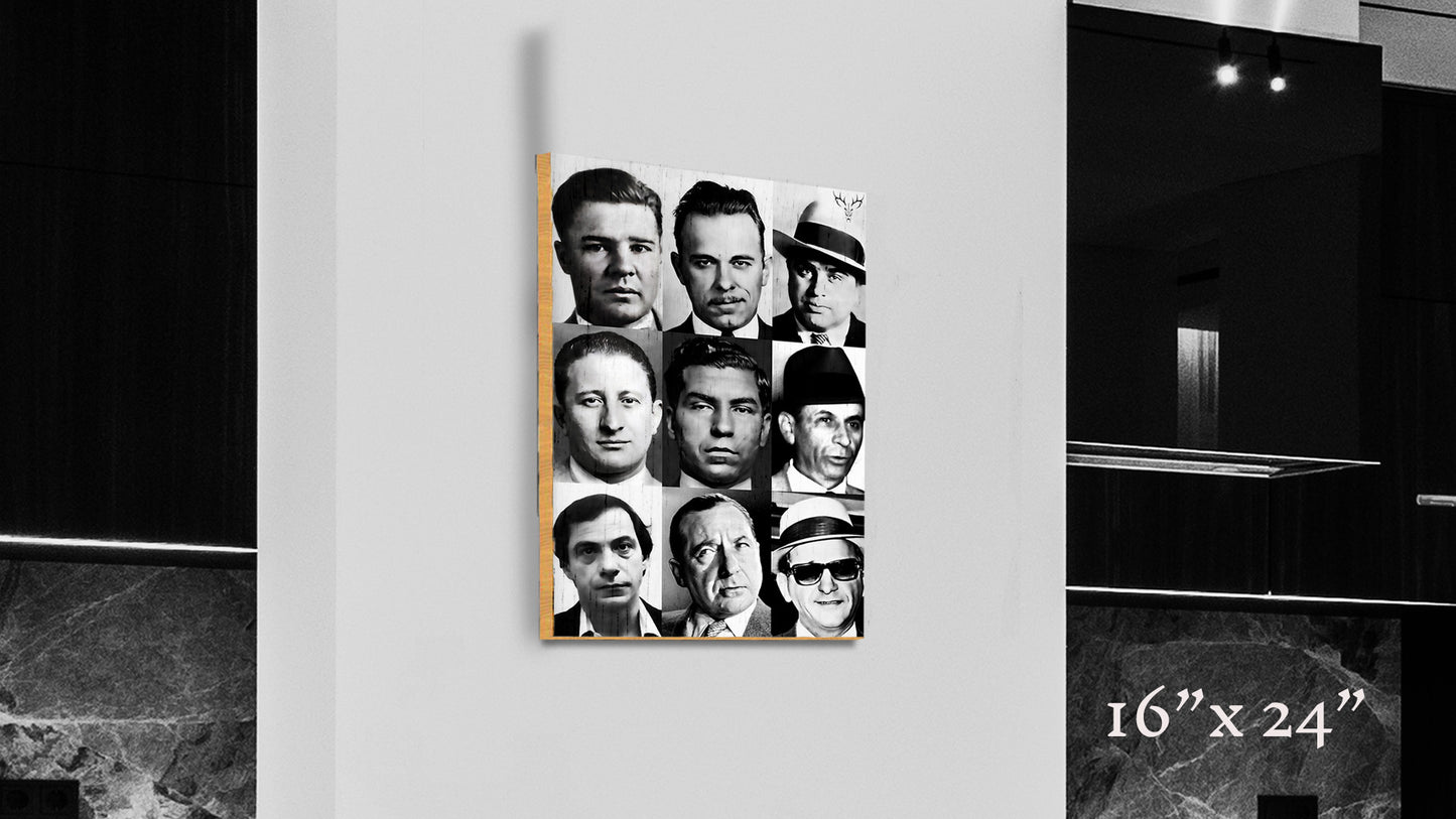 American Outlaws - Wood Print