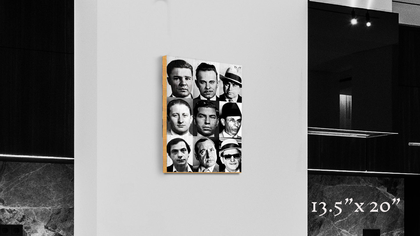 American Outlaws - Wood Print