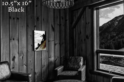 On the Slope of the Gisnitz - Canvas Print