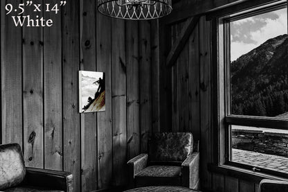 On the Slope of the Gisnitz - Canvas Print