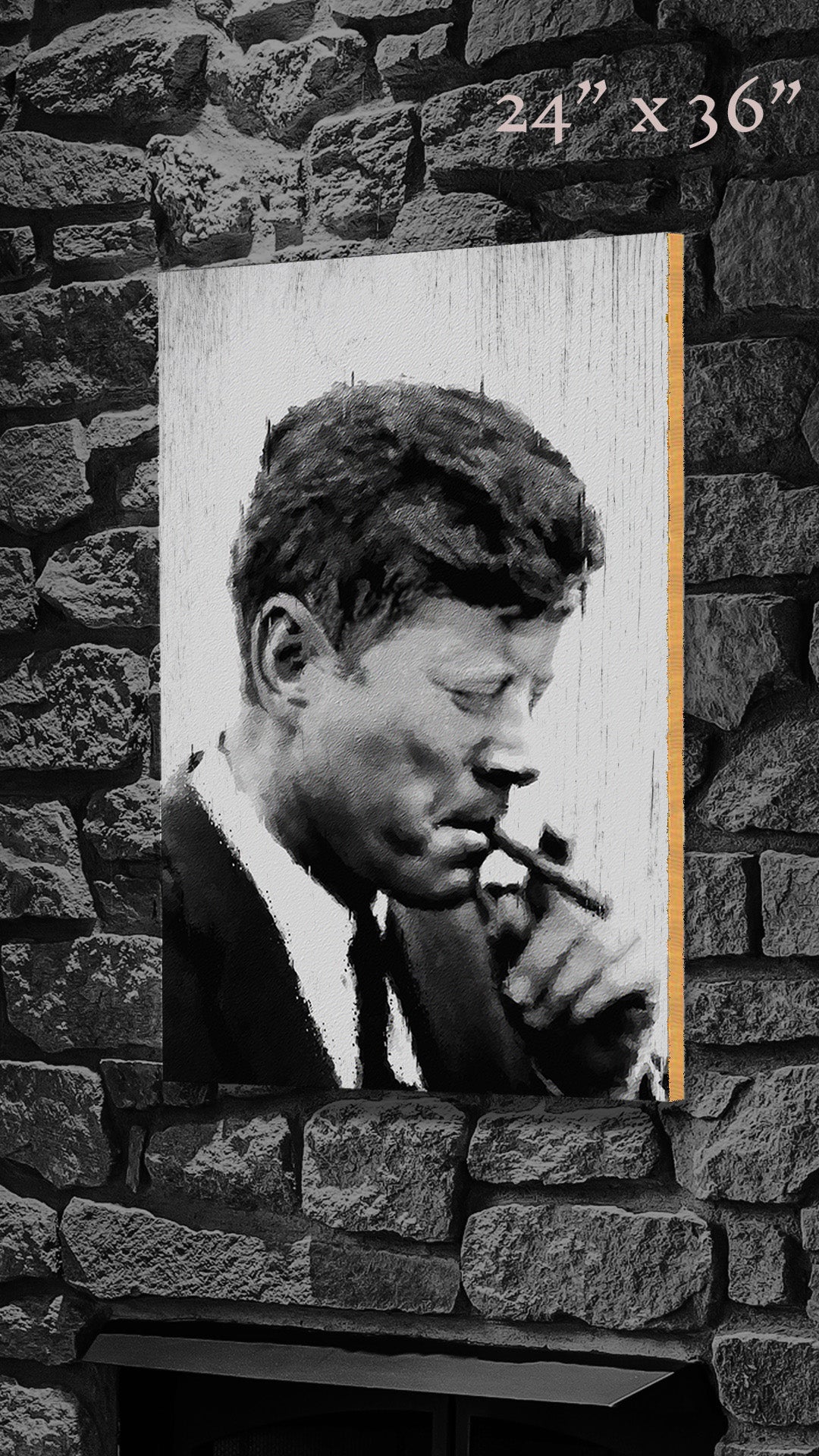 Light it Up Jack - Wood Print