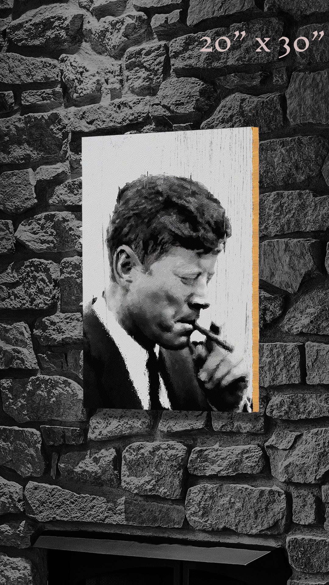 Light it Up Jack - Wood Print