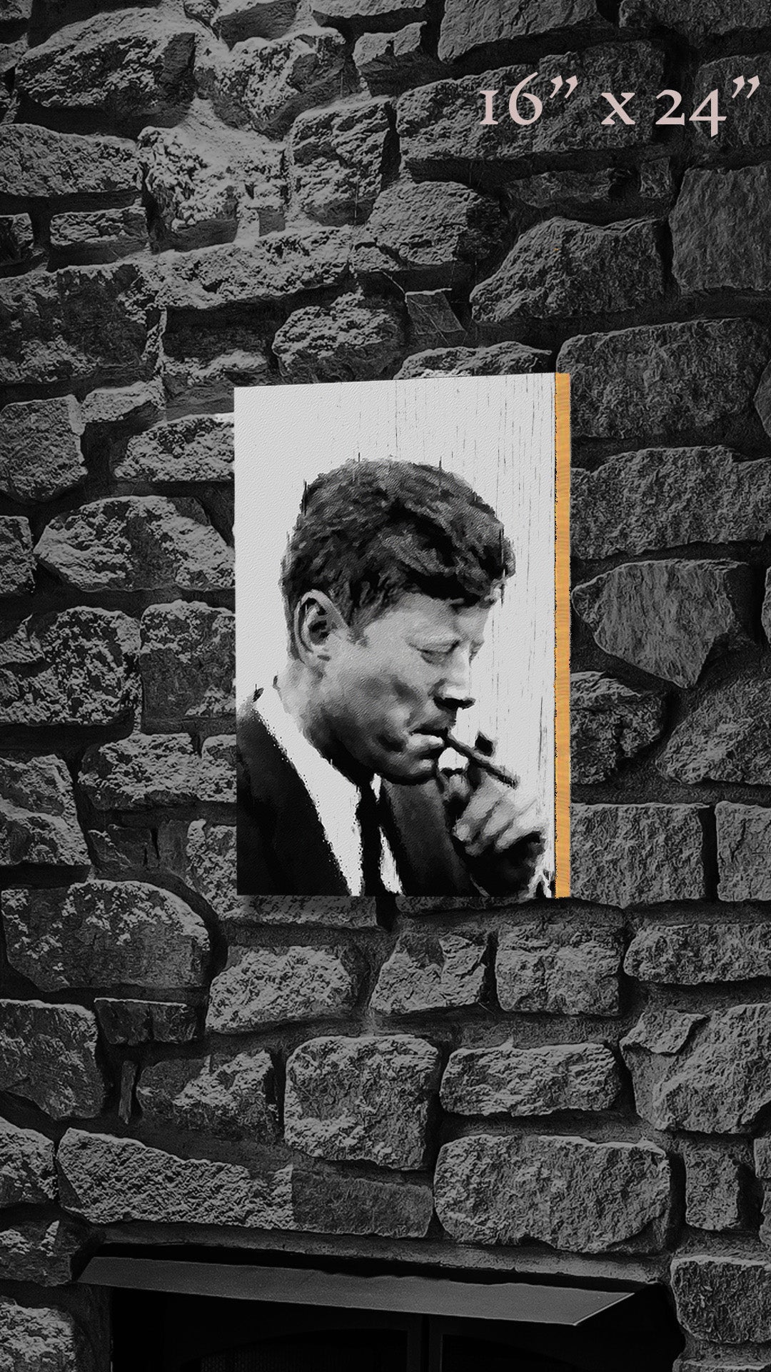 Light it Up Jack - Wood Print