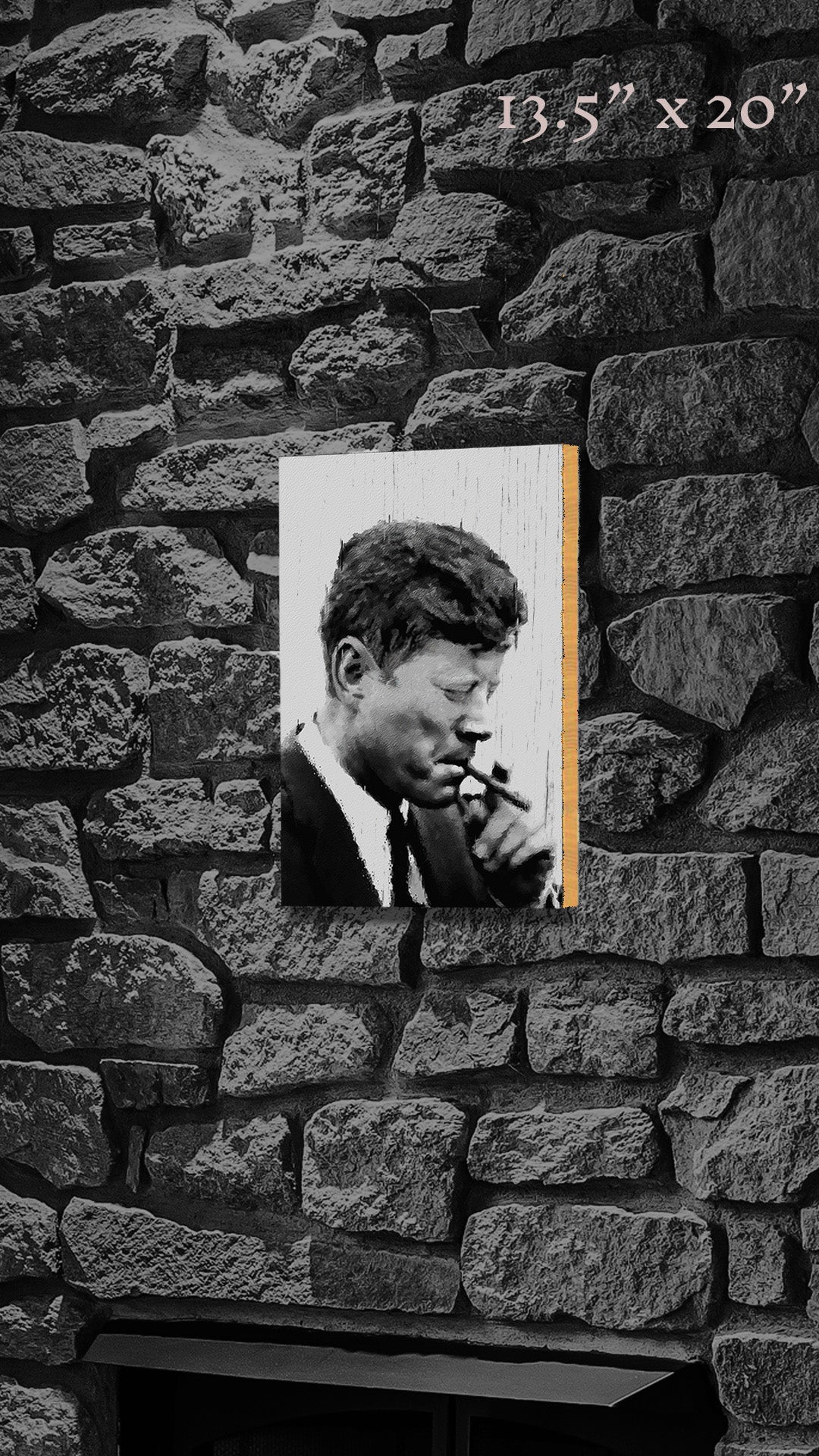 Light it Up Jack - Wood Print