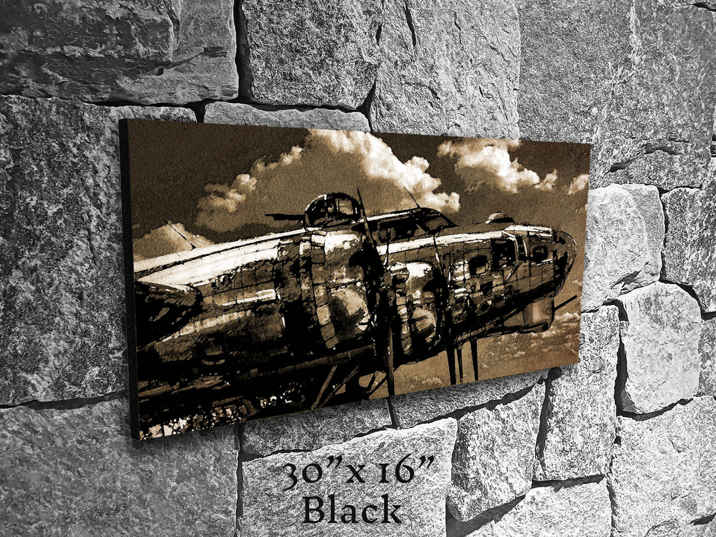 Flying Fortress - Canvas Print